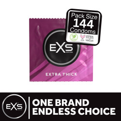 EXS Préservatifs épais extra Safe x144